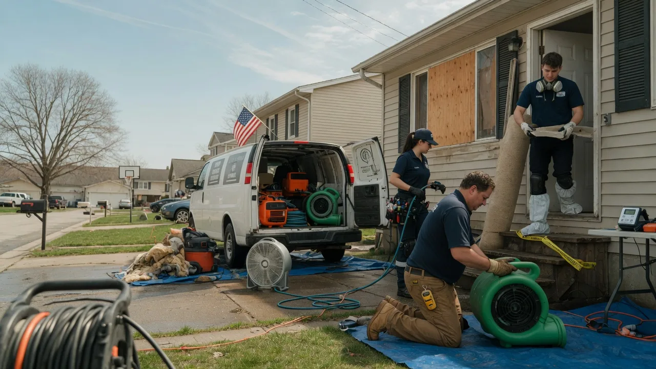 Water Damage Restoration in Ryder, ND near me